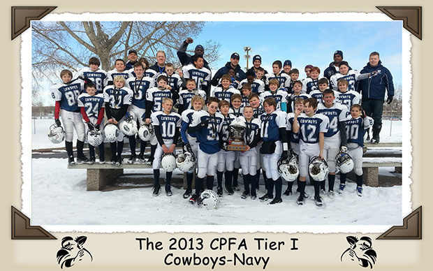 The 2013 CPFA Tier 1 Cowboys-Navy