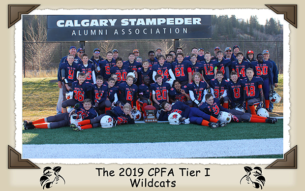 The 2019 CPFA Tier 1 Wildcats